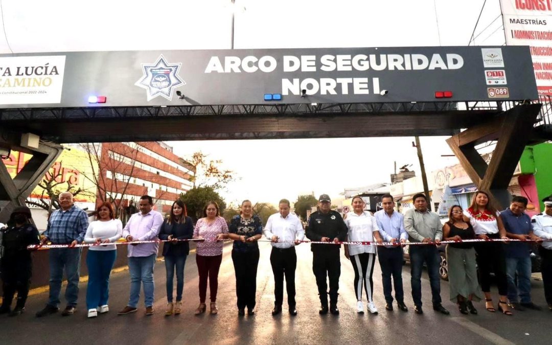 Hoy, con el recurso tecnológico sabremos quién entra y sale de Santa Lucía  del Camino, esto se realizará con nuestro arco de seguridad «Norte I» que  llega para reforzar a nuestro C2,